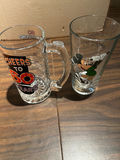 Mickey Mouse glass and 60th anniversary beer mug - thumbnail 1 of 1