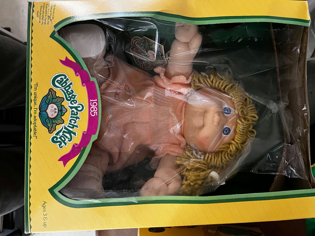 Cabbage Patch Kids dolls in original boxed packaging - image 1 of 4
