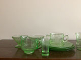 Green glassware dinnerware and glassware set - thumbnail 2 of 3