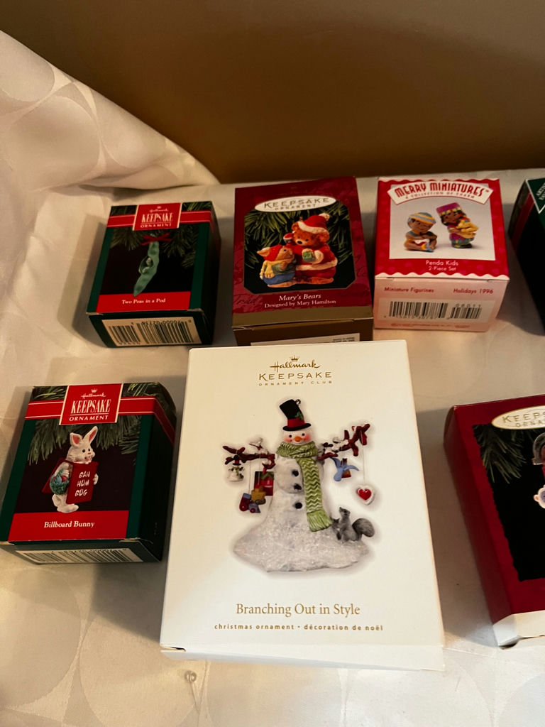 Assorted Hallmark Keepsake Ornament Boxes - image 1 of 4
