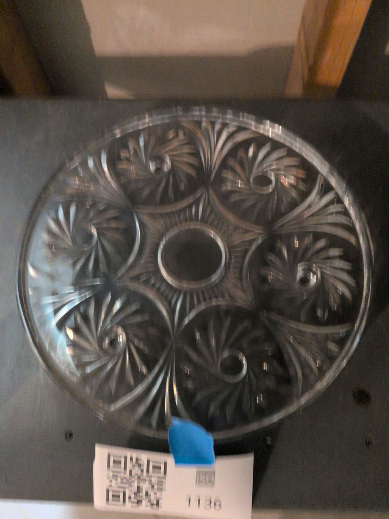 Glass Serving Plate - image 2 of 4