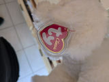 TY Classic White Plush Dog - thumbnail 3 of 4