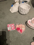 Valentine-Themed Heart Dishes, Plates, Candles, and Decorative Containers - thumbnail 3 of 7