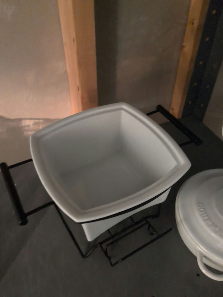 White Ceramic Cookware and Covered Serving Dish - image 7 of 7