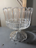 Cut Glass Pedestal Bowl - thumbnail 2 of 4