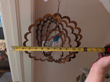Metal Hanging Wind Spinner Ornament - thumbnail 2 of 4
