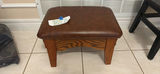 Wooden Storage Ottoman Stool - thumbnail 2 of 5