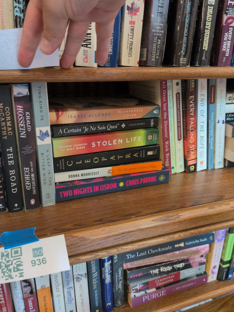 Bookshelf with Assorted Books - image 3 of 4