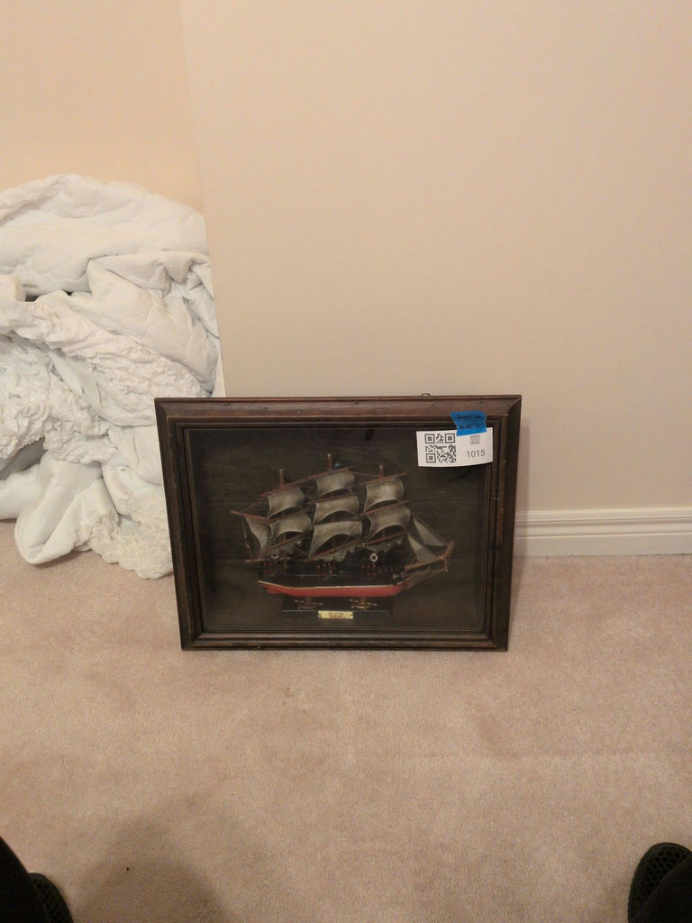 Framed 'Sea Witch 1846' Ship Artwork - image 1 of 5