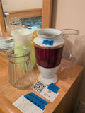 Assorted Decorative Glass and Ceramic Vases - thumbnail 2 of 6