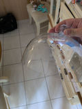 Glass Covered Cake Stand and Lidded Glass Jar - thumbnail 5 of 5