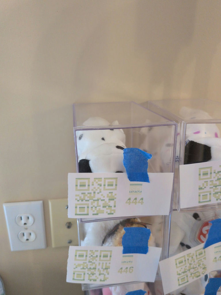 TY Beanie Baby Dalmatian Dog in Display Case - image 1 of 4