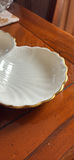Hammered Bone China Three-Section Serving Dish and Decorative Basket - thumbnail 4 of 18