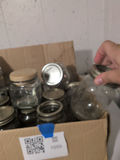 Assorted Glass Storage Jars with Lids - thumbnail 4 of 5