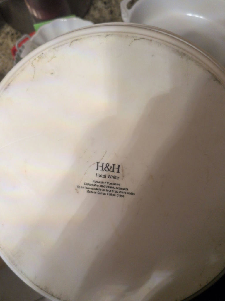 H&H Hotel White and Cerutil Stoneware Baking Dishes - image 3 of 4
