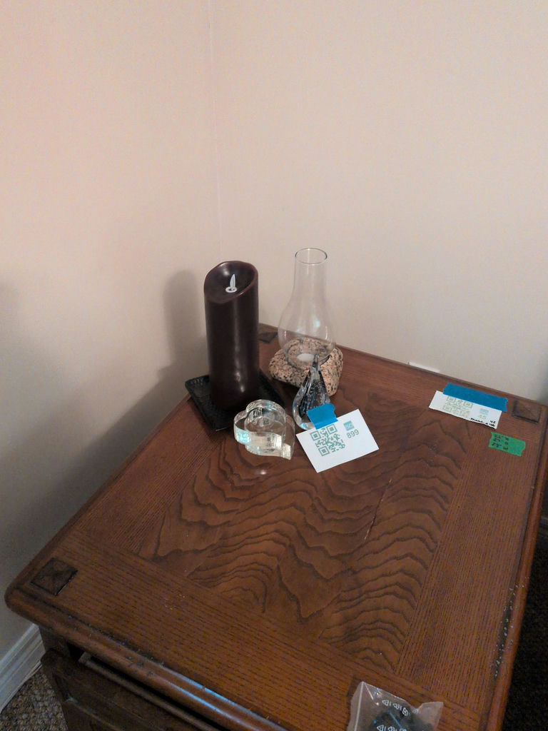 Decorative Candle Holders and Glass Ornament Set - image 1 of 6
