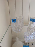 Three Clear Glass Decorative Pieces - thumbnail 3 of 4