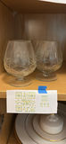Set of Cut Glass Stemware Glasses - thumbnail 1 of 3