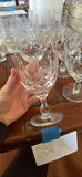 Set of Cut Crystal Stemware Glasses - thumbnail 3 of 4