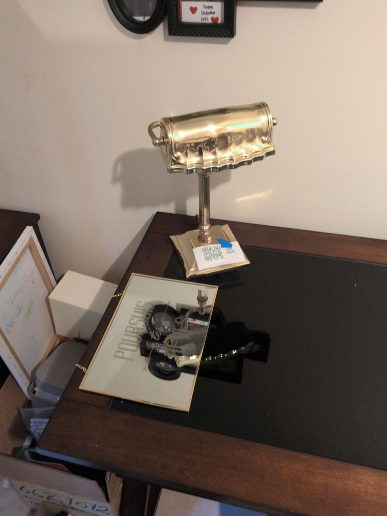 Decorative Wall Sign and Table Lamp - image 1 of 8