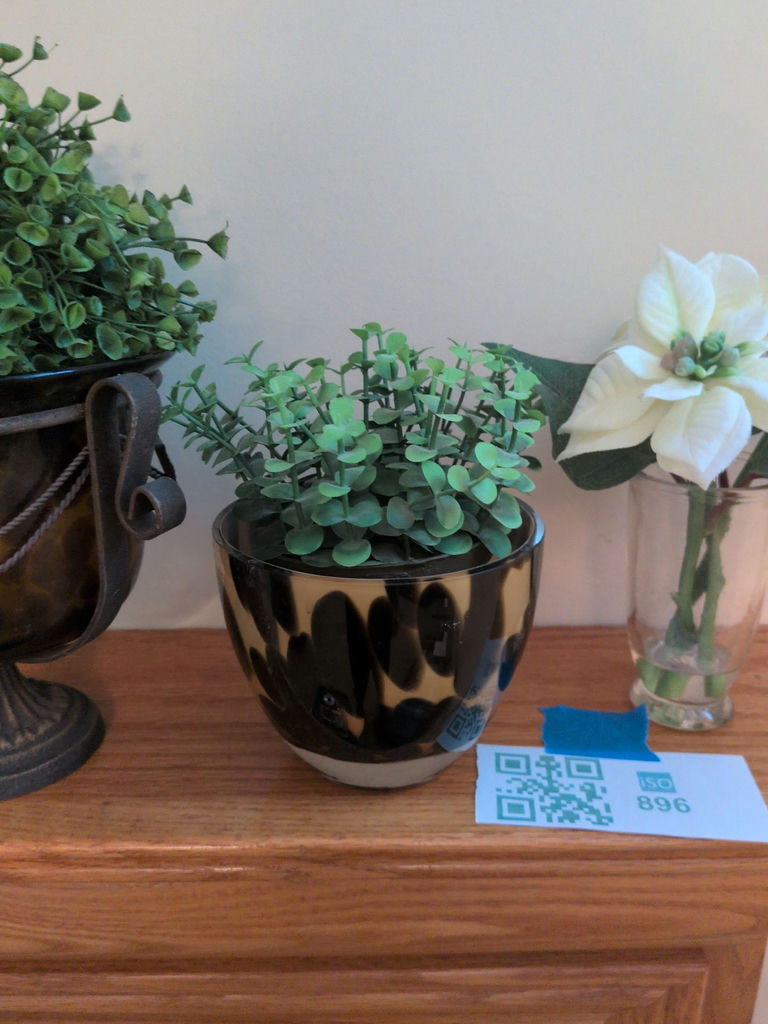 Artificial Plants and Faux White Florals - image 3 of 4