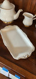 Royal Albert White Porcelain Tea Set with Serving Tray - thumbnail 4 of 7