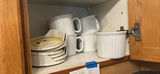 White Ceramic Soup Mugs With Lids - thumbnail 2 of 3