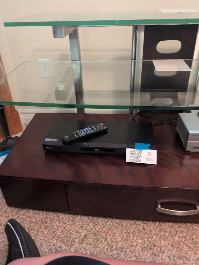 LG Blu-ray Disc Player with Remote - image 1 of 7