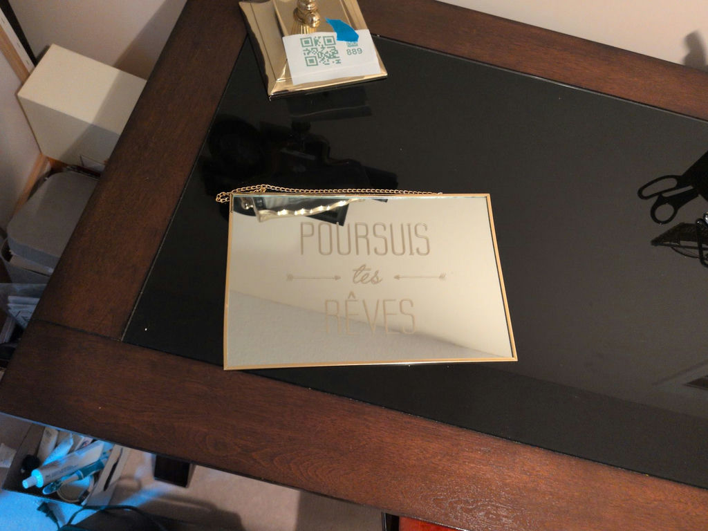 Decorative Wall Sign and Table Lamp - image 2 of 8