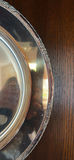 Two Decorative Silver-Tone Serving Trays - thumbnail 3 of 7