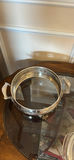 Silver-Tone Serving Bowl with Anchor Hocking Glass Bowl And Lid - thumbnail 4 of 6
