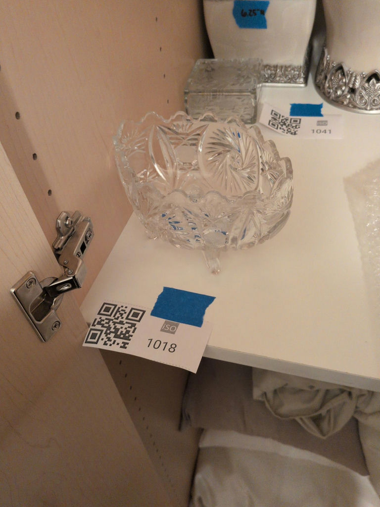 Cut Glass Footed Bowl - image 1 of 4
