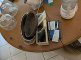 Realistic AM/FM Stereo Mate Radio and Assorted Household Items - thumbnail 1 of 8
