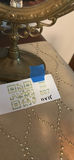 Ornate Brass Vanity Mirror - thumbnail 4 of 4