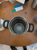 Remy Olivier Stainless Steel Pot with Lid and Basket Insert - thumbnail 2 of 3