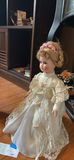 Porcelain Doll in White Lace Dress - thumbnail 2 of 5