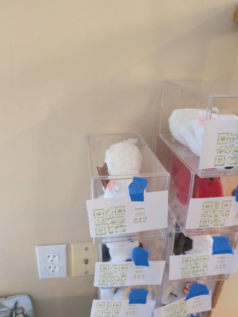 TY Beanie Baby in Clear Display Case - image 1 of 3