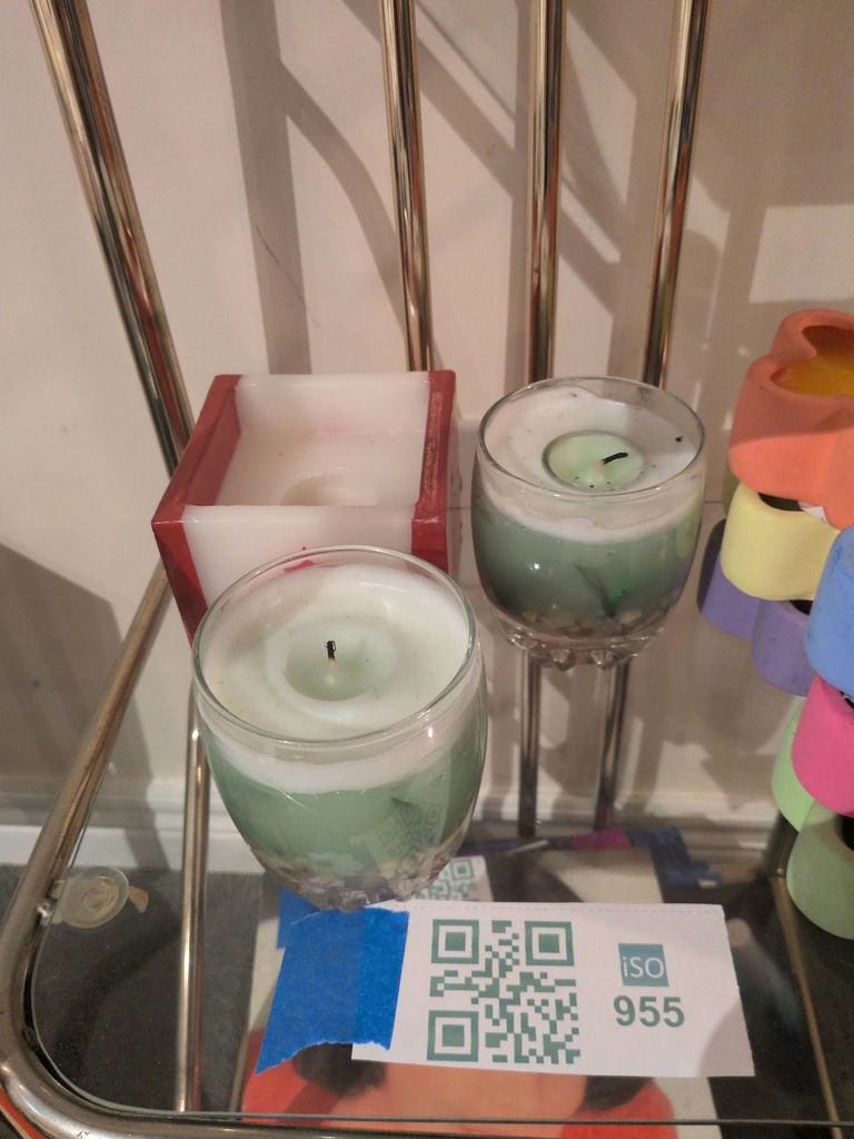 Assorted Decorative Candles and Candle Holders - image 7 of 7