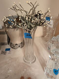 Glass Vases, Crystal Figurine, and Snowflake Ornament - thumbnail 3 of 5