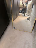 Rectangular Wall Mirror with Gold-Tone Frame - thumbnail 4 of 4
