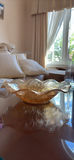 Amber Glass Serving Bowls and Dish Set - thumbnail 7 of 11