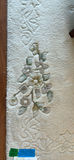 Cream Floral Area Rug with Fringe - thumbnail 3 of 3