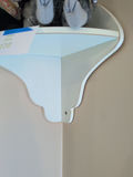 White Corner Wall Shelf - thumbnail 4 of 5