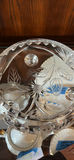 Cut Crystal Footed Bowl - thumbnail 4 of 5