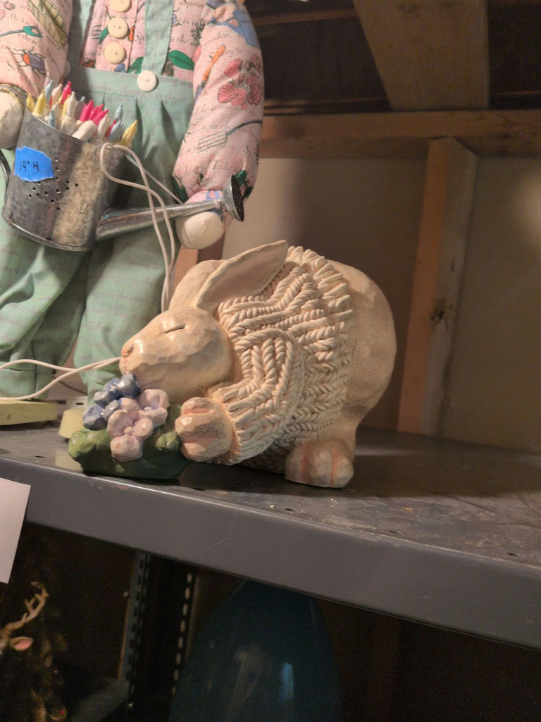 Rabbit Figurines and Bunny Doll Decoration - image 2 of 6