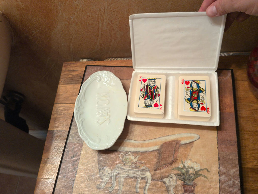 Decorative Bathroom Accessories and Tray Set - image 6 of 7