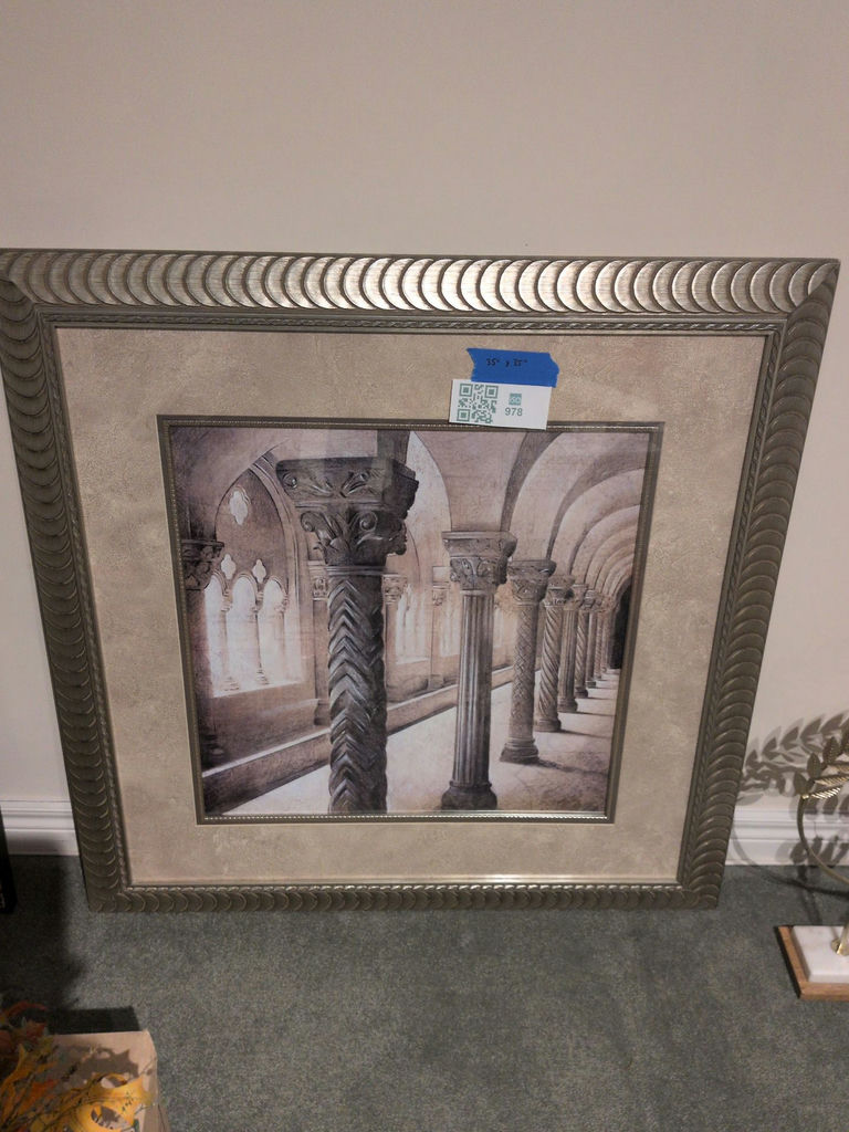 Framed Architectural Wall Art Print - image 3 of 4