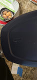 Pyrex Glass Baking Dish with Blue Lid - thumbnail 1 of 2