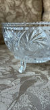 Cut Glass Footed Bowl - thumbnail 3 of 4
