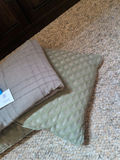 Two Decorative Pillows and Fringed Throw Blanket - thumbnail 2 of 4